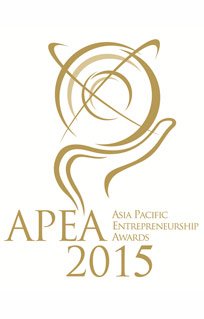 Asia Pacific Entrepreneurship Awards 2015 held on 15th April 2015 at Al Najoom Ballroom, Shangri-la Hotel, Dubai.