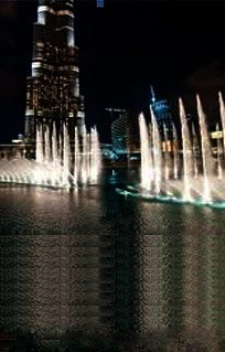 At the Fountains, Near Burj Khalifa – Dubai, UAE.