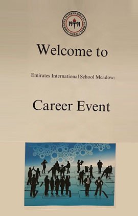 Geeta Chhabra participates at Career Fair of Emirates International School – Meadows, Dubai, held on 18th October 2017. 